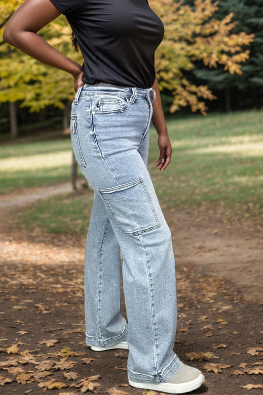 High Energy - Judy Blue Cargo Jeans